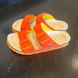 Birkenstock 39 orange wool Arizona